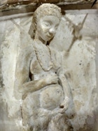 Gips, Silikon, Ton das Original befindet sich Innen