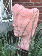 Gips, Silikon, Ton das Original befindet sich Innen