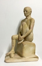 Gips, Silikon, Ton das Original befindet sich Innen