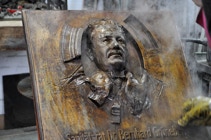 Bronze, 2016, Patinierung in der Bildgießerei Wittkamp